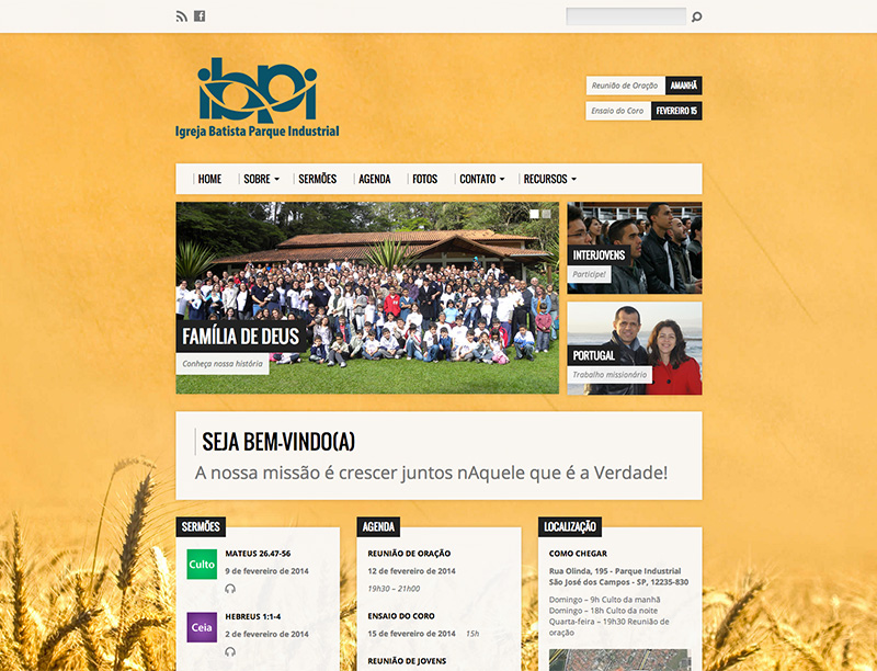 IBPI Website Screenshot