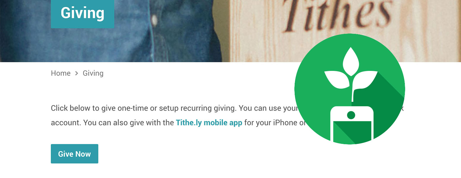 Tithe.ly Giving with WordPress