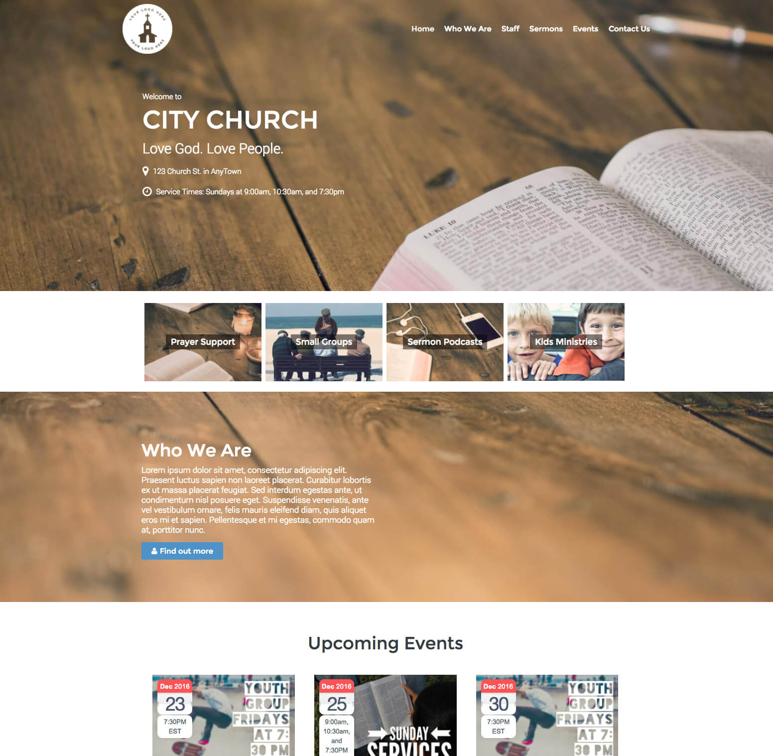 Restore Church WordPress Theme and Plugin Bundle
