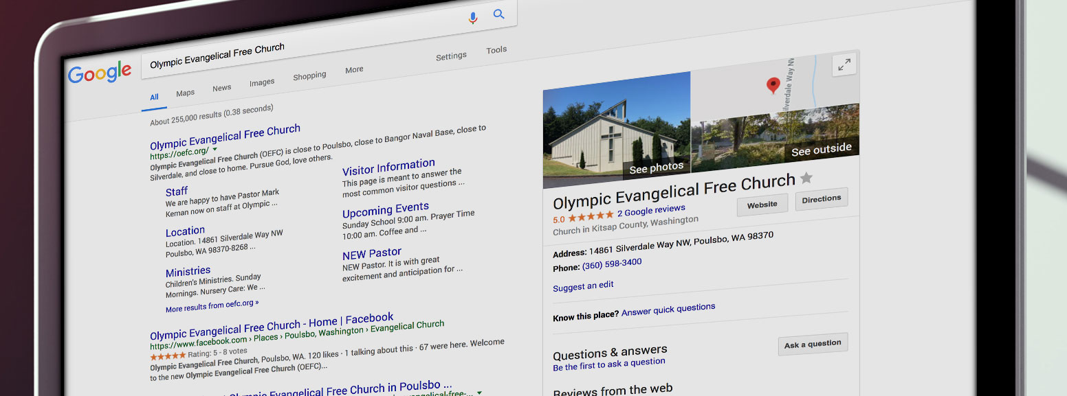 Church on Google My Business